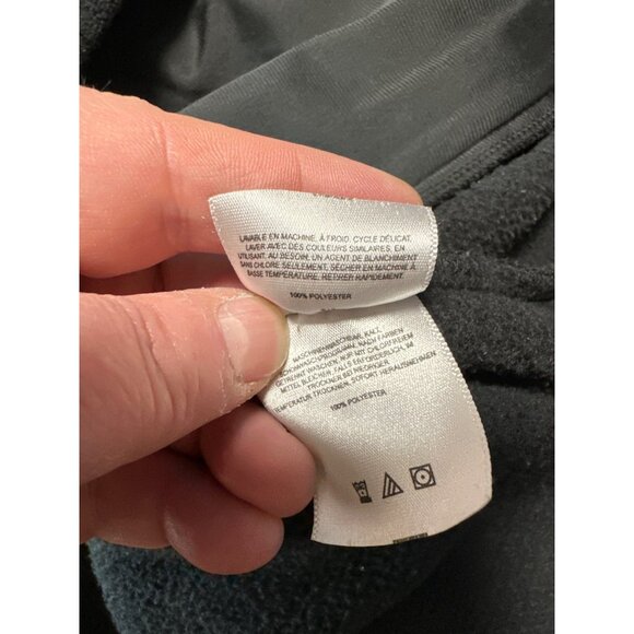 Columbia Black Full-Zip Fleece Jacket Warm Outerwear Men's Size XL - Picture 7 of 9